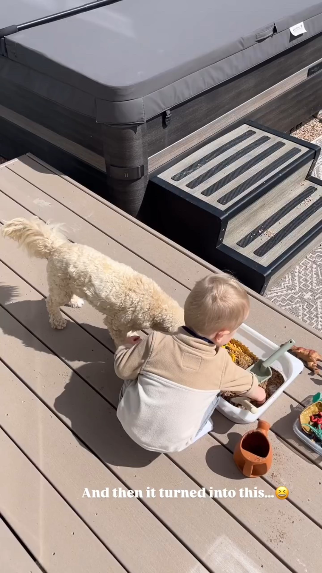 Dinosaur sensory bin ideas for indoors and outdoors using Ikea Flisat 

#LTKFamily #LTKBaby #LTKKids