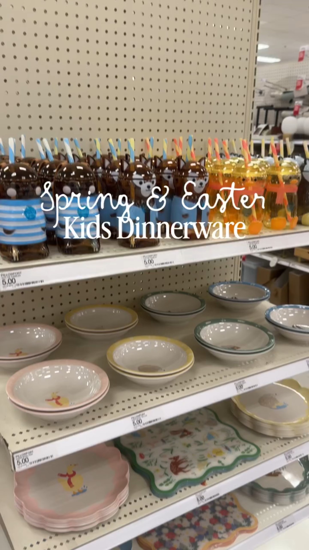 Spring & Easter Pillowfort dinnerware is out at Target! Not available online yet, but comment “SPRING” and I will send the link when it’s online! 

#Targetcreator #targetfinds #clubtarget #targetstyle