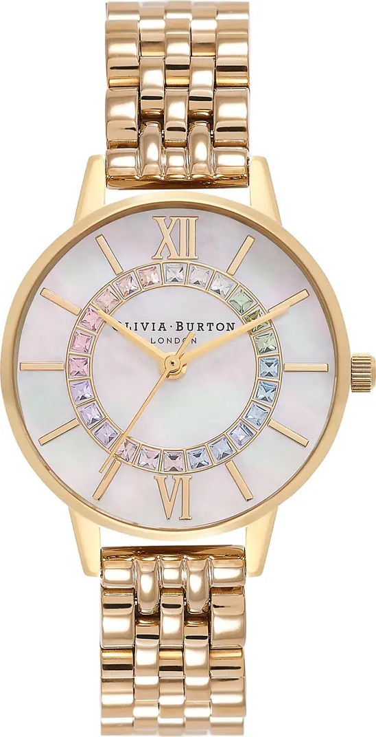 Olivia Burton Wonderland Bracelet Watch, 30mm | Nordstrom | Nordstrom