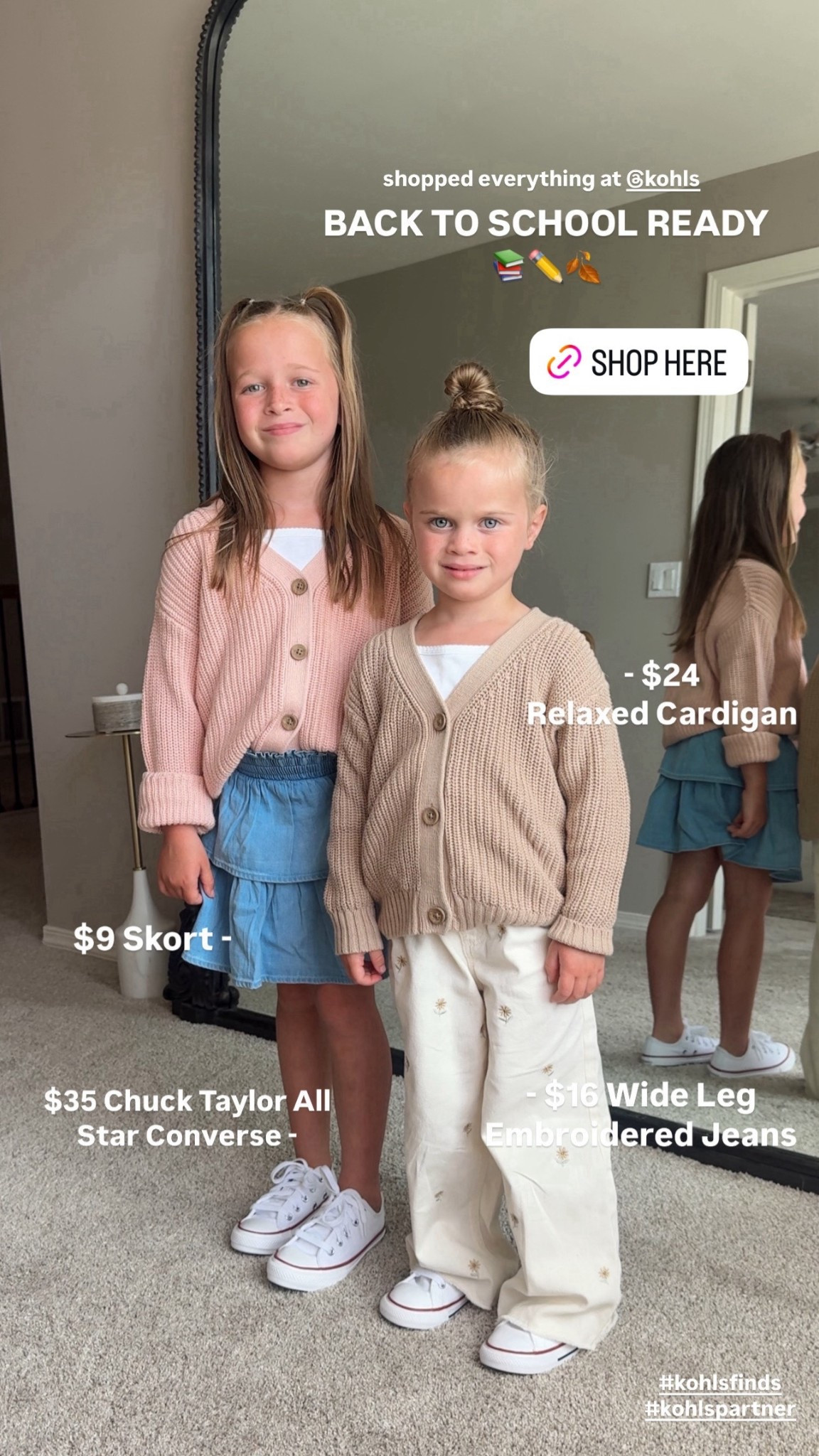 My girls are back to school ready now! How freaking cute are those daisy pants? I love the skorts with the built in shorts and the cardi’s are perfect for layering 💕

#LTKKids #LTKFindsUnder50 #LTKSaleAlert