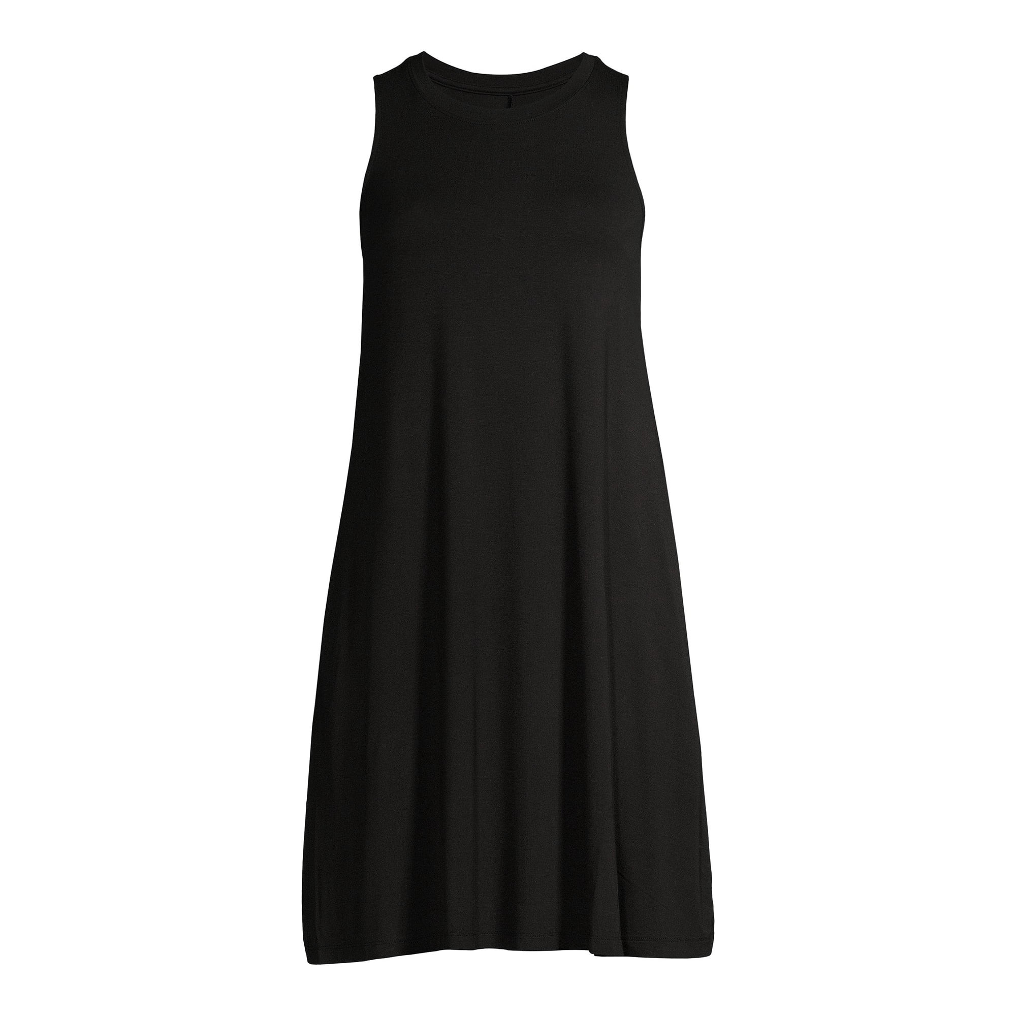 Time and Tru - Time and Tru Women's Sleeveless Knit Dress - Walmart.com | Walmart (US)