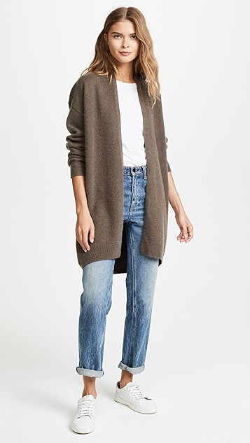 Drop Shoulder Cashmere Cardigan | Shopbop