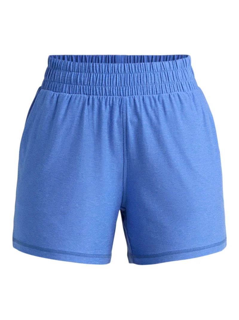 Athletic Works Women's and Women’s Plus ButterCore Soft Performance Gym Shorts, Available in 1,... | Walmart (US)