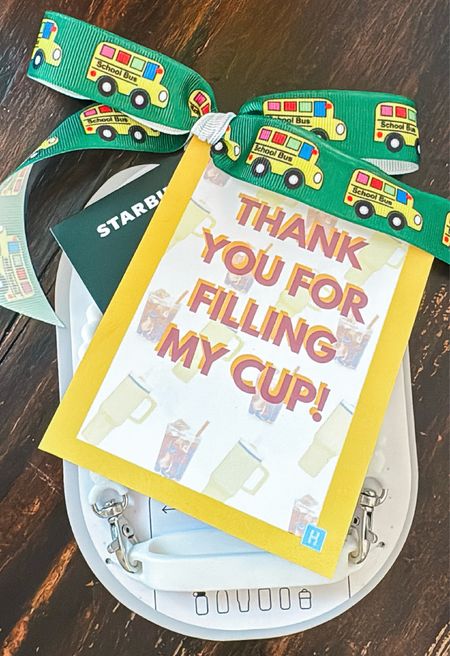 We live our teachers and this fun surcee + coffee gift card is a winner! 

#LTKSeasonal #LTKkids #LTKGiftGuide