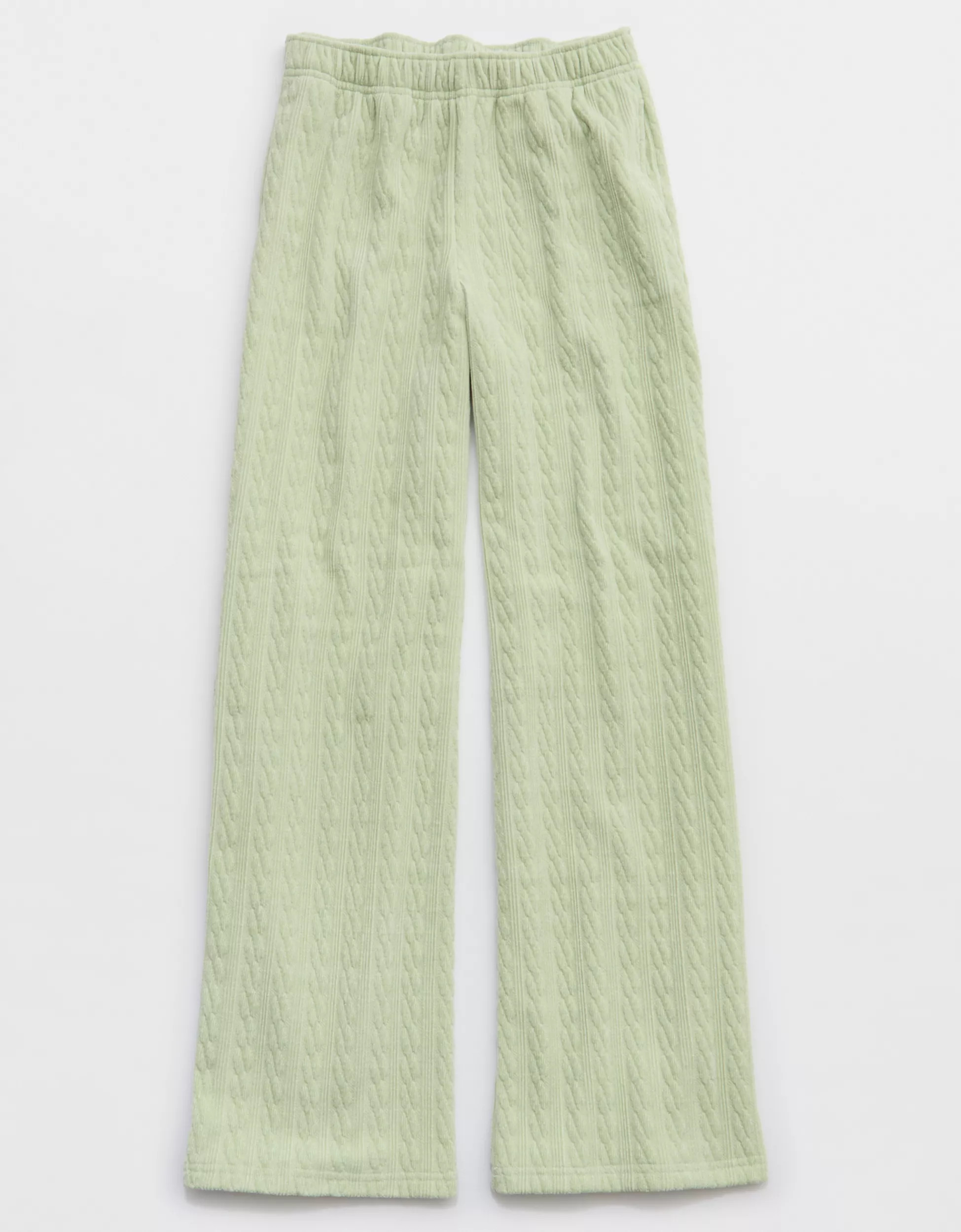 OFFLINE By Aerie Cable Lounge Trouser | Aerie