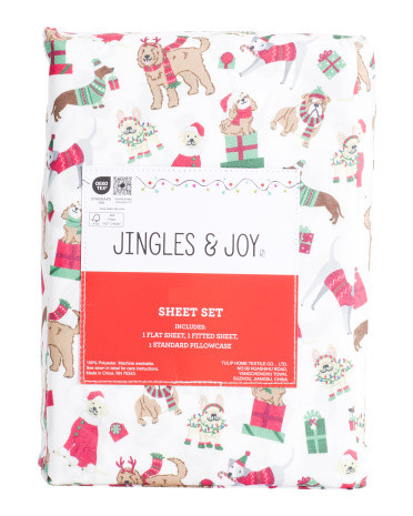 Gifted Dogs Sheet Set | Bed & Bath | Marshalls | Marshalls