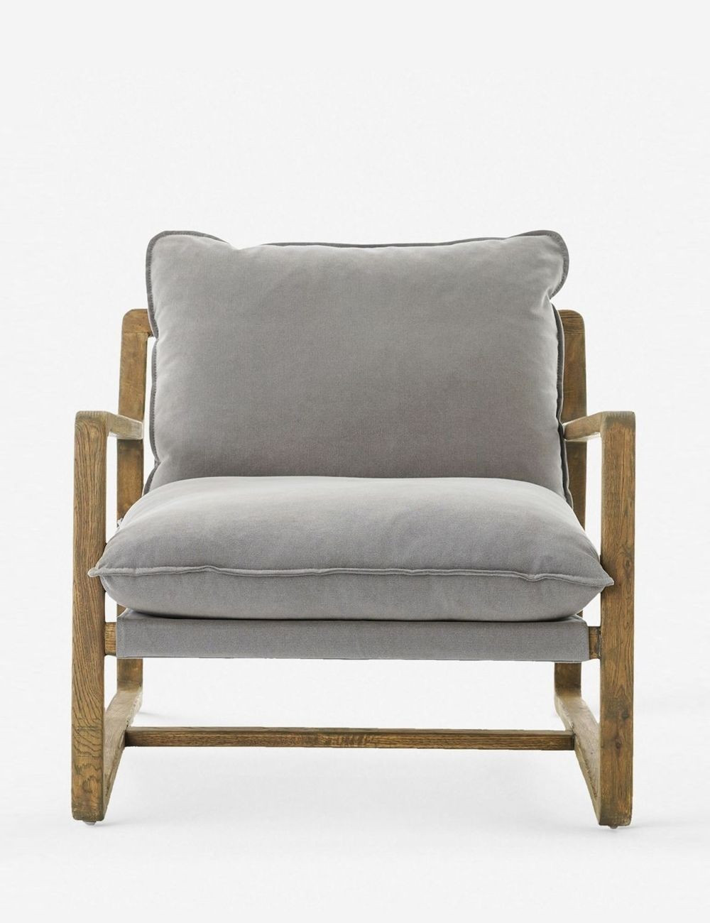 Krista Accent Chair, Robson Pewter | Lulu and Georgia 