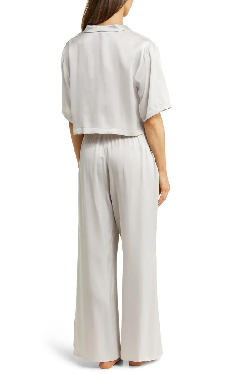 High Waist Washable Silk Pajamas | Nordstrom