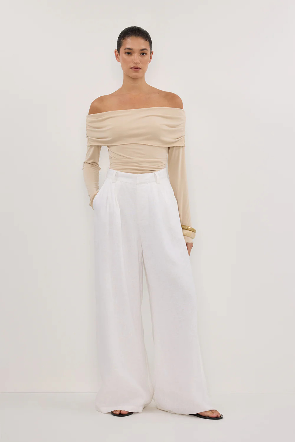 ROBYN STONE OFF SHOULDER TOP | DISSH