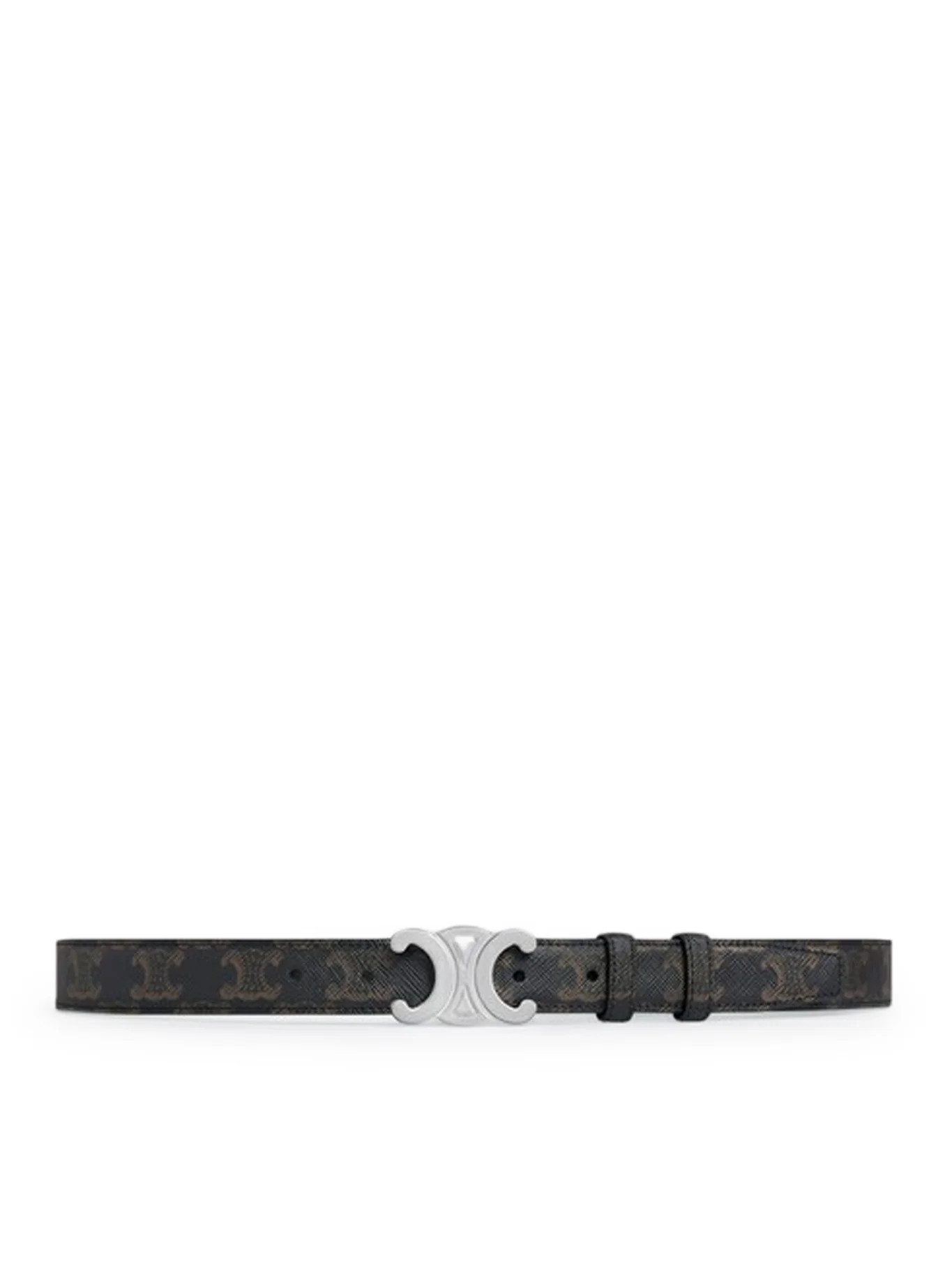 MEDIUM TRIOMPHE BELT IN TRIOMPHE CANVAS - Celine - Man | Suitnegozi INT
