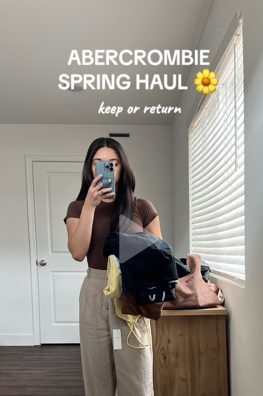 Abercrombie spring haul

#LTKSeasonal #LTKStyleTip #LTKSaleAlert
