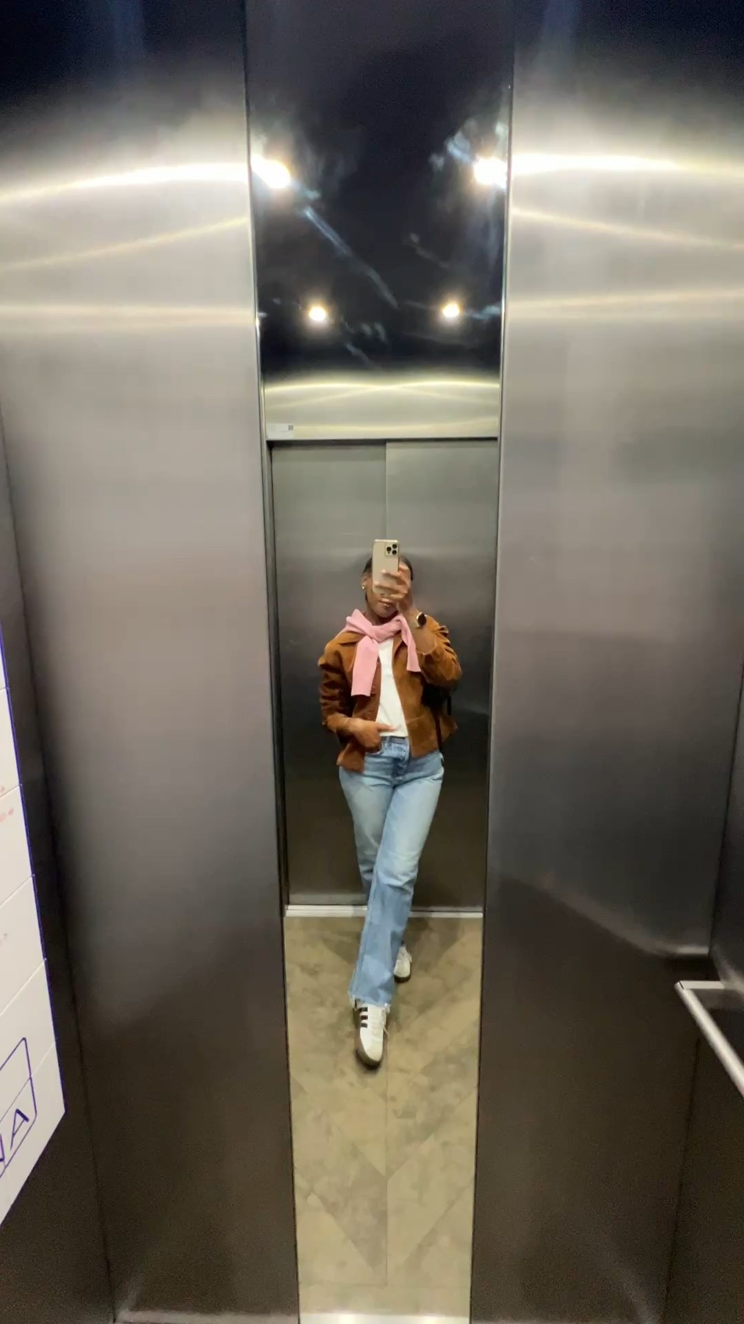 Casual Walking Around Outfit in Lisbon Portugal! Featuring Madewell white tee, Moussy Vintage jeans(the best quality jeans I’ve ever owned), Sambas, suede jacket and pink cashmere cardigan for a layered look!

#LTKgrwm #LTKdayinmylife #LTKootd