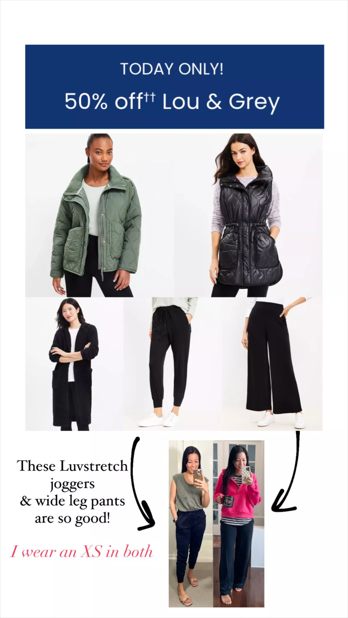 Lou & Grey Quilted Pocket Vest curated on LTK