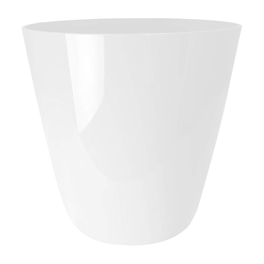 The HC Companies Aria Round Self-Watering Pot - Lightweight Plastic Planter for Herbs & More - Du... | Amazon (US)