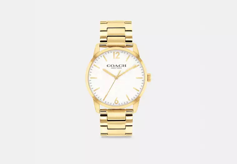 Keane Watch, 39 Mm | Coach Outlet US