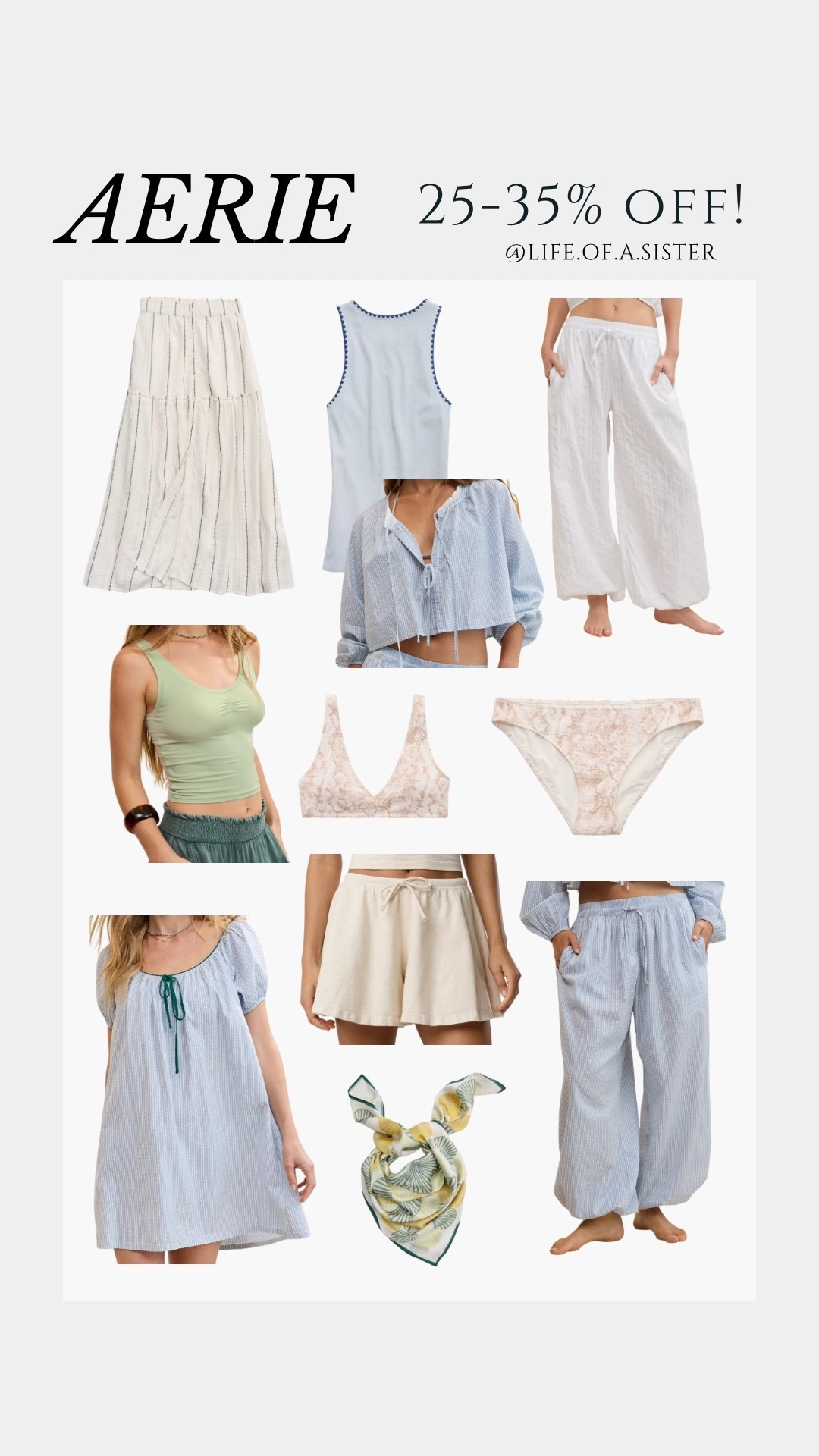 25-35% off Aerie finds! Aerie sale finds!