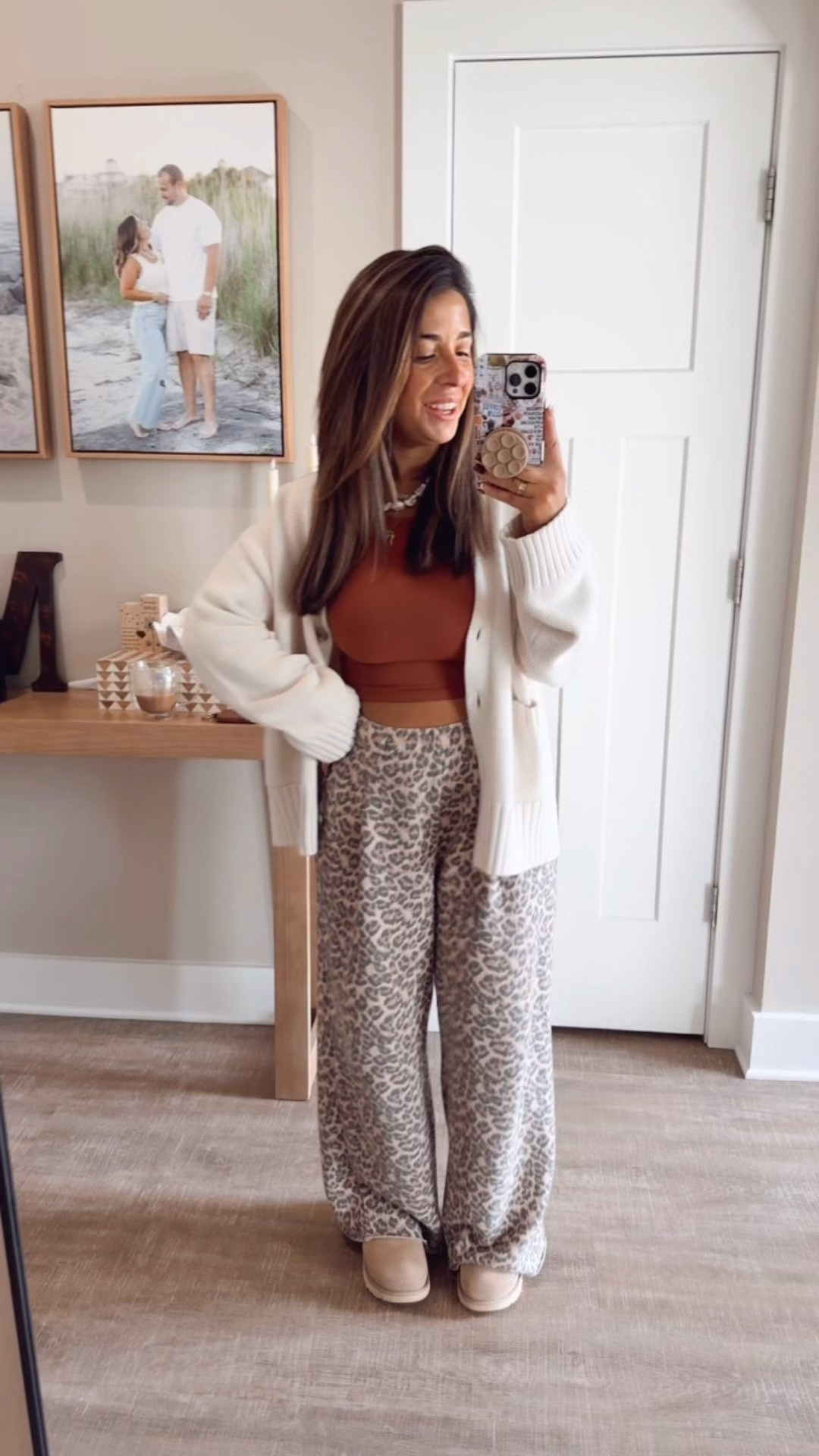 Comfy travel outfit 
Tank: xsmall
Cardigan: small
Pants: small short

#LTKPetite #LTKSaleAlert #LTKTravel