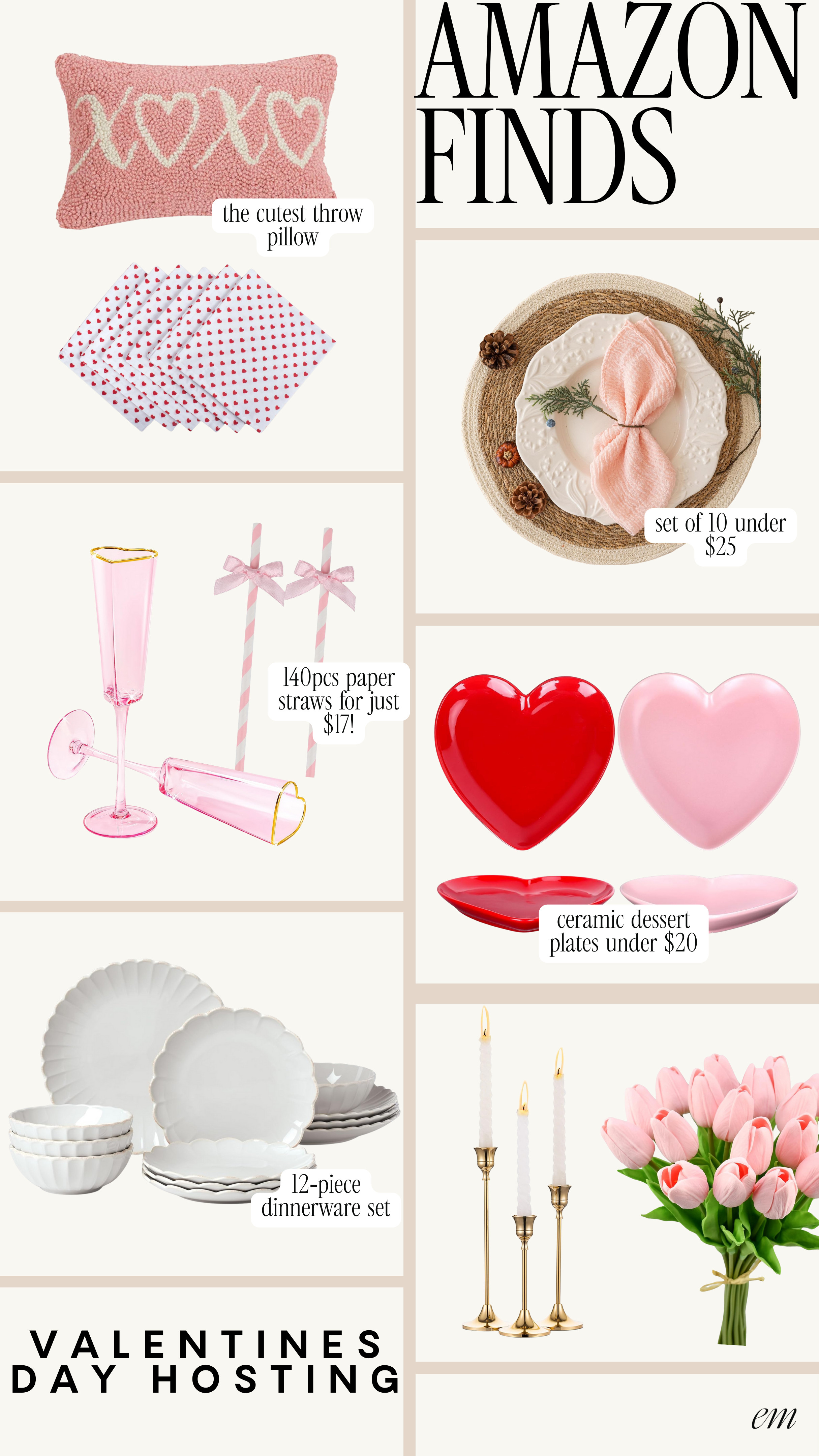 Valentines Day Hosting from Amazon!

amazon finds, amazon hosting, amazon valentines day finds, home decor, seasonal decor 

 #LTKSeasonal #LTKFindsUnder50 #LTKFindsUnder100