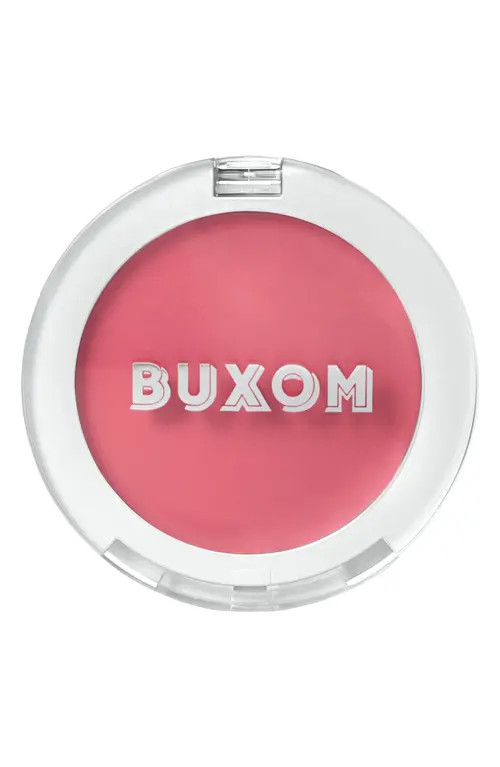 Buxom Plump Shot Collagen Peptides Plumping Cream Blush in Blissful Buff at Nordstrom | Nordstrom