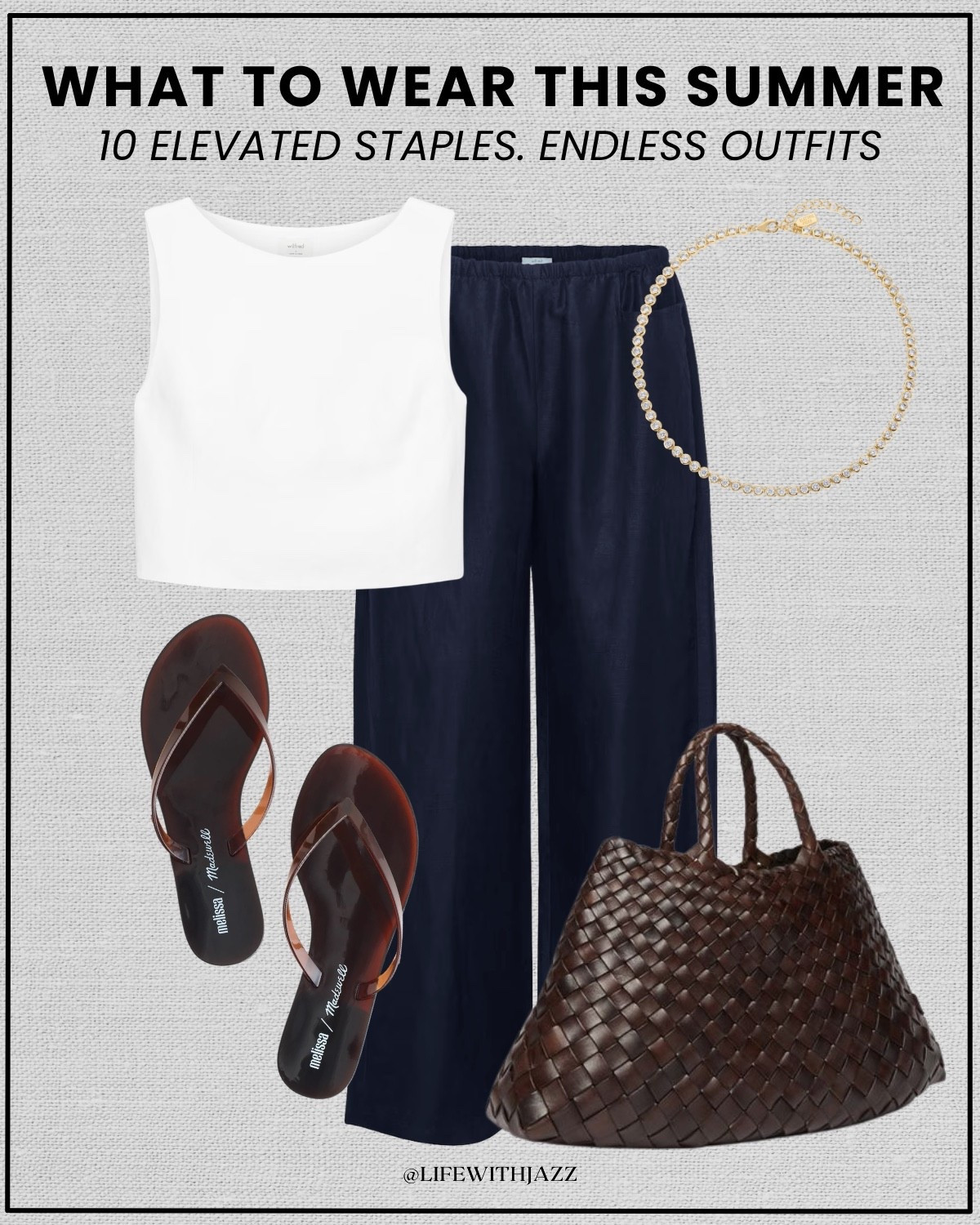 what to wear this summer: 10 elevated staples 

summer style / summer staples / elevated style / dressy outfits / skirt outfits / tailored shorts / strappy sandals / jelly sandals / woven tote bag / straw tote / linen vest

#LTKootd #LTKSeasonal