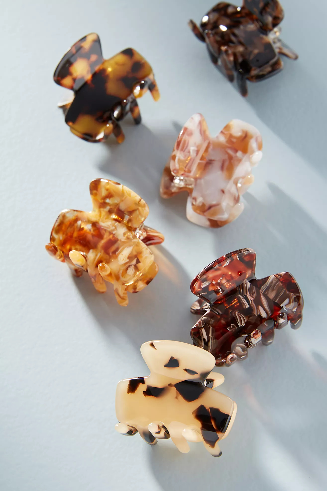 Speckled Mini Hair Clip Set | Anthropologie (US)