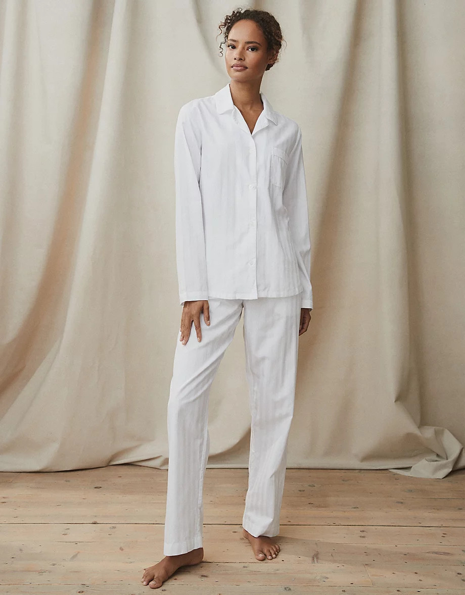 Cotton Classic Pyjama Set | Pyjamas | The  White Company | The White Company UK & ROW