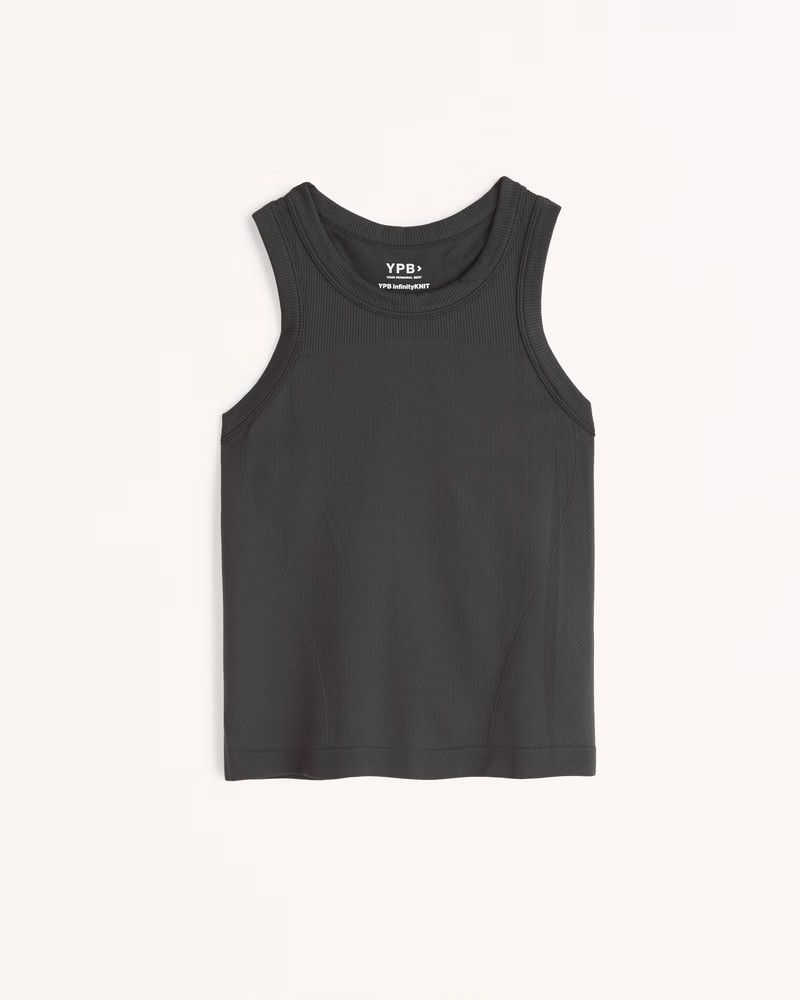 YPB infinityKNIT High-Neck Skimming Tank | Abercrombie & Fitch (US)