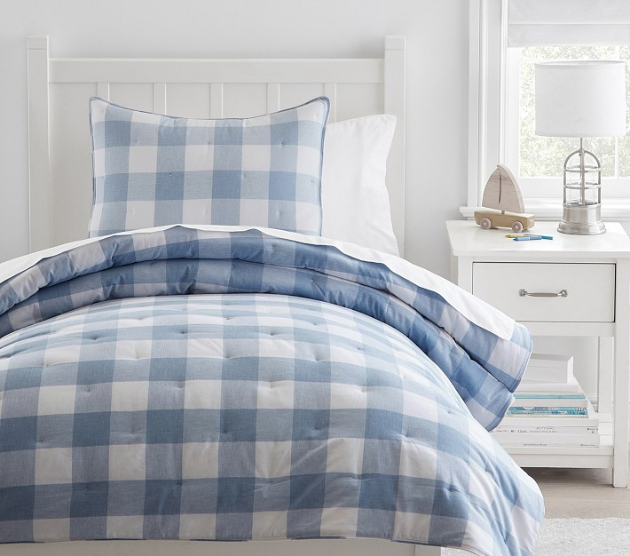 Buffalo Check Comforter & Shams | Pottery Barn Kids