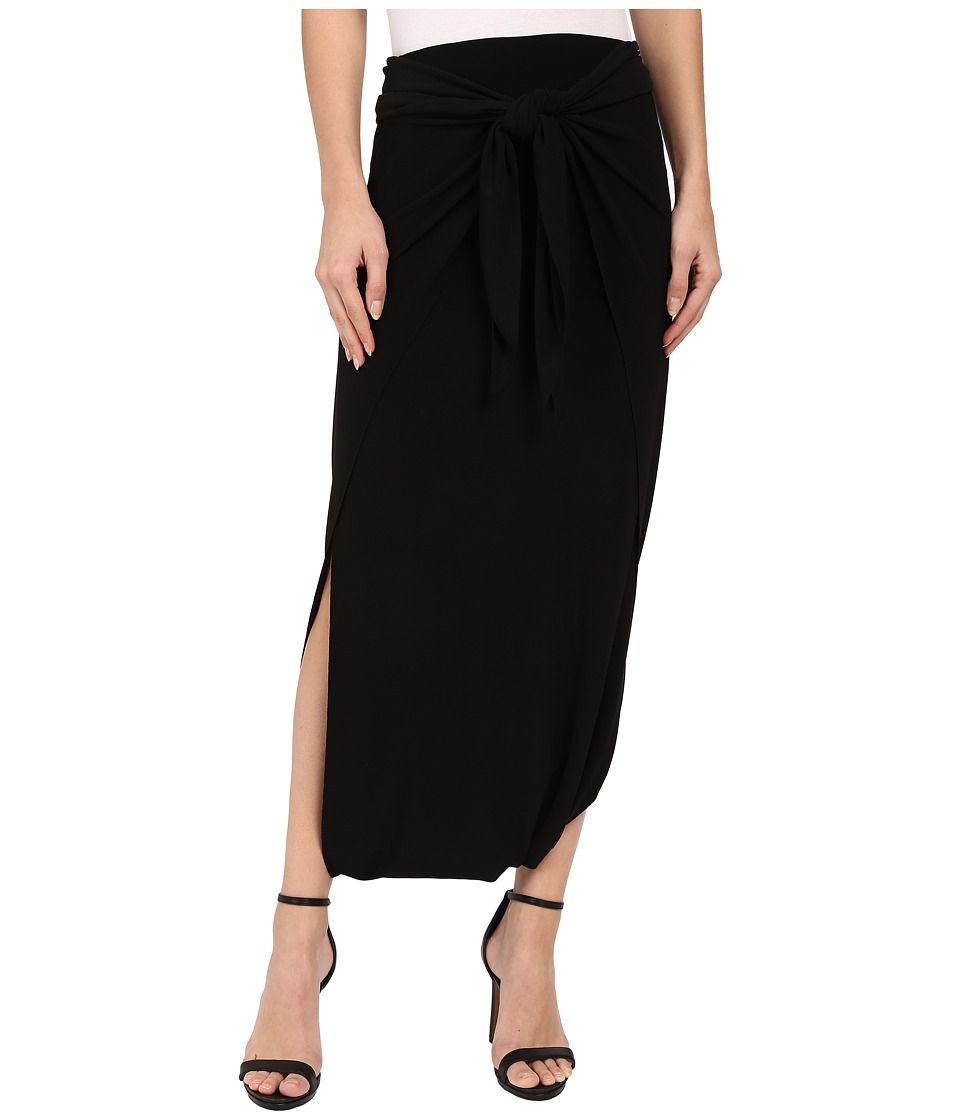 KAMALIKULTURE by Norma Kamali - Diaper Skirt (Black) Women's Skirt | Zappos