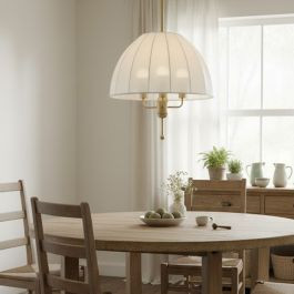 Three Bulb Pendant Light with Dome Shade | Antique Farm House