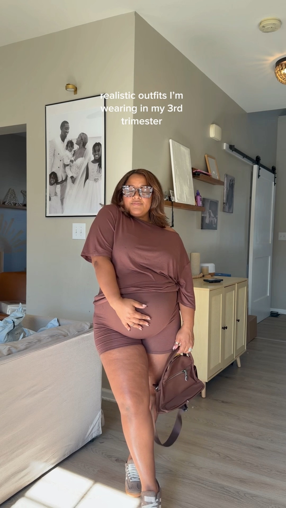 Affordable comfortable and still cute but non maternity so you can wear after baby too 

#LTKBump #LTKootd #LTKMidsize
