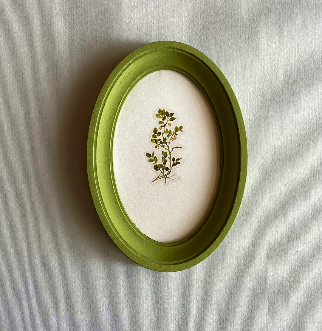 Olive Oval Frame Wooden Photo Oval Frame Size 3 х 5 4 X 6 5 X 7 6 X 8 8 X 10 Inches - Etsy | Etsy (US)