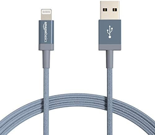 Amazon Basics Nylon USB-A to Lightning Cable Cord, MFi Certified Charger for Apple iPhone, iPad, ... | Amazon (US)