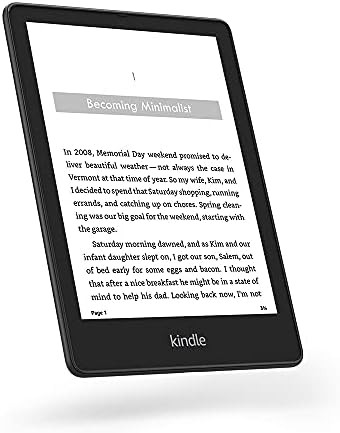 Amazon Kindle Paperwhite Signature Edition (32 GB) – With auto-adjusting front light, wireless ... | Amazon (US)