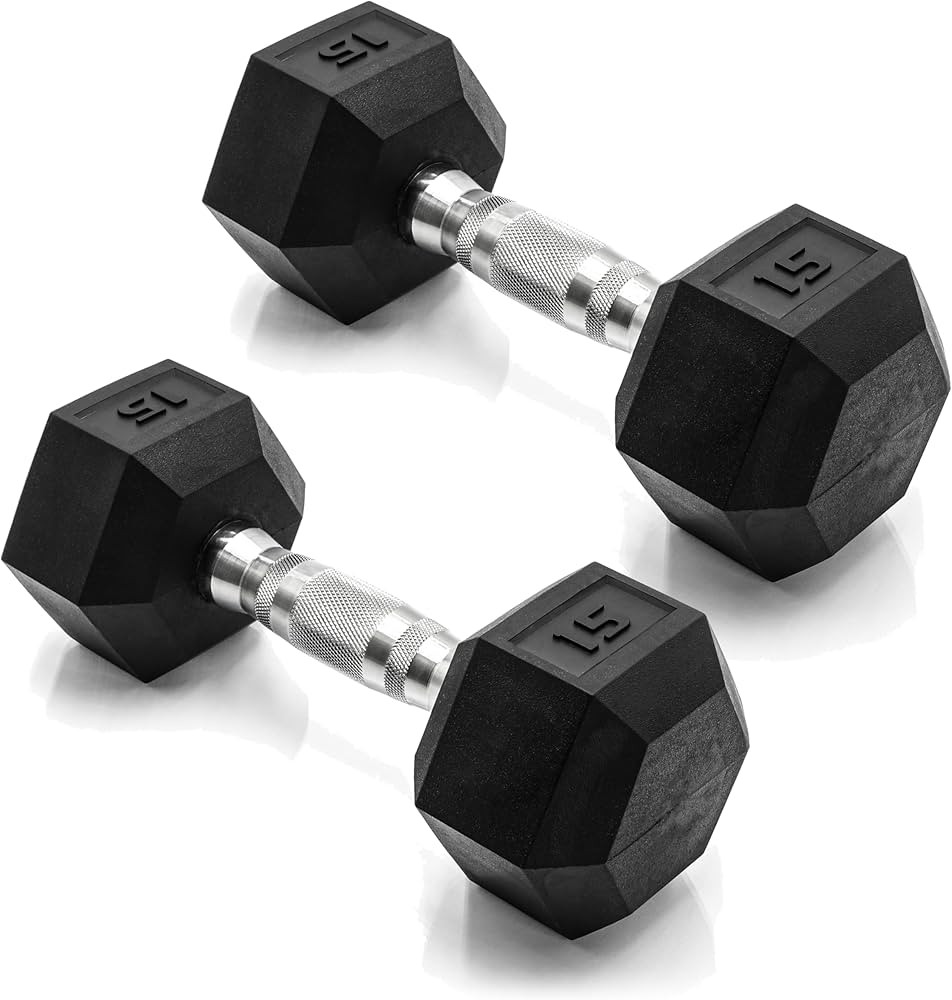 CAP Barbell Coated Dumbbell Weight Pairs | Multiple Options | Amazon (US)