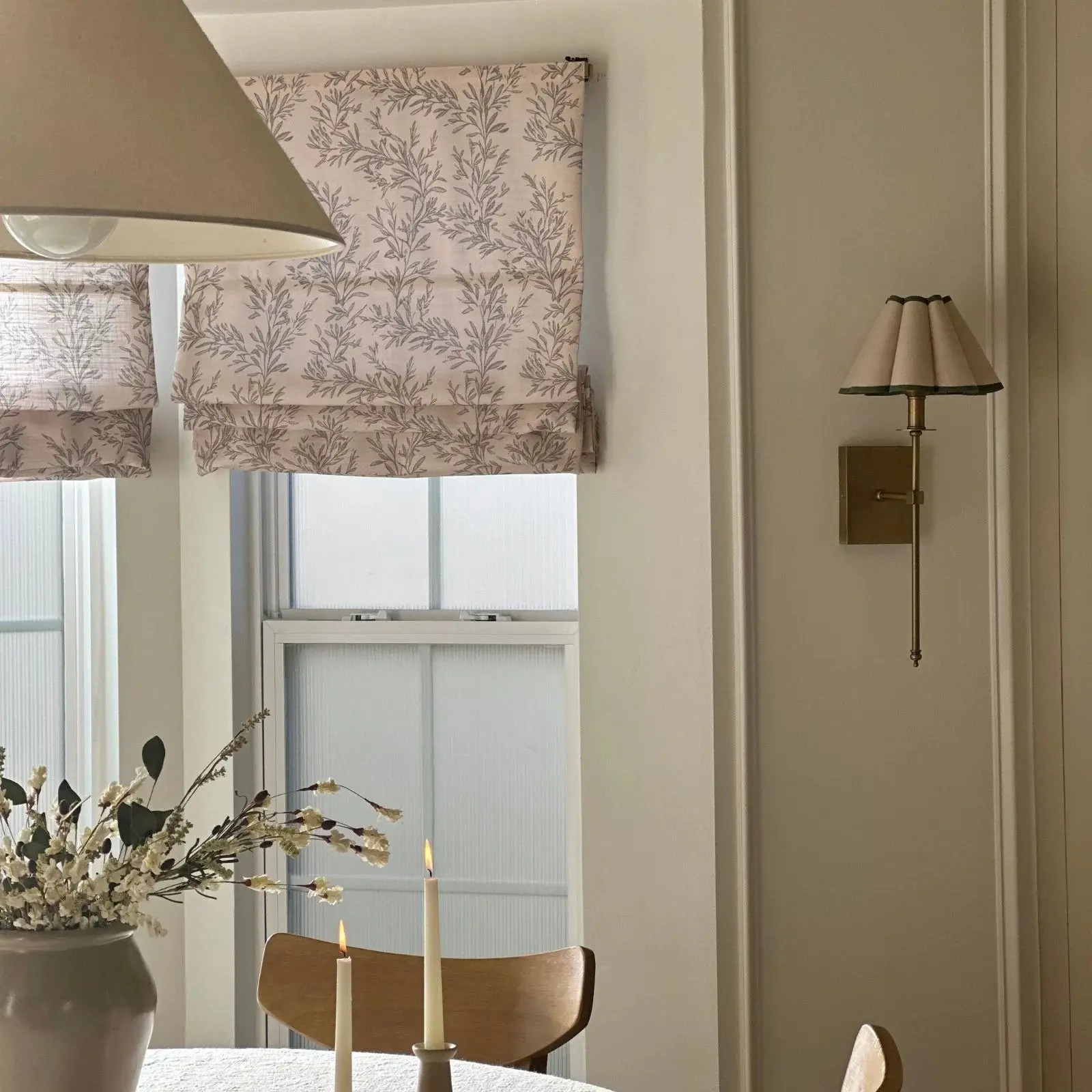 Sara Le Printed Roman Shade Nash Cordless System | TWOPAGES