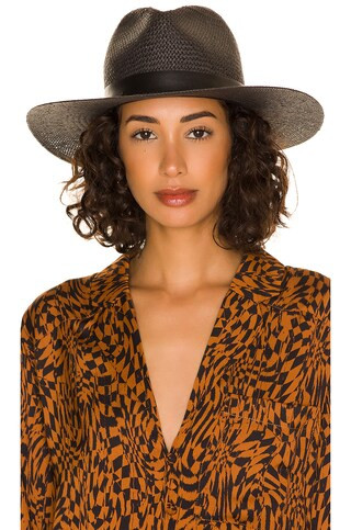 Janessa Leone Simone Hat in Black from Revolve.com | Revolve Clothing (Global)