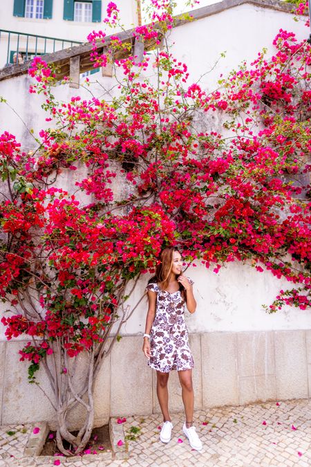 Mini dress | brown mini dress | floral dress | summer dress | sneakers with dress| revolve 

#LTKtravel #LTKSeasonal