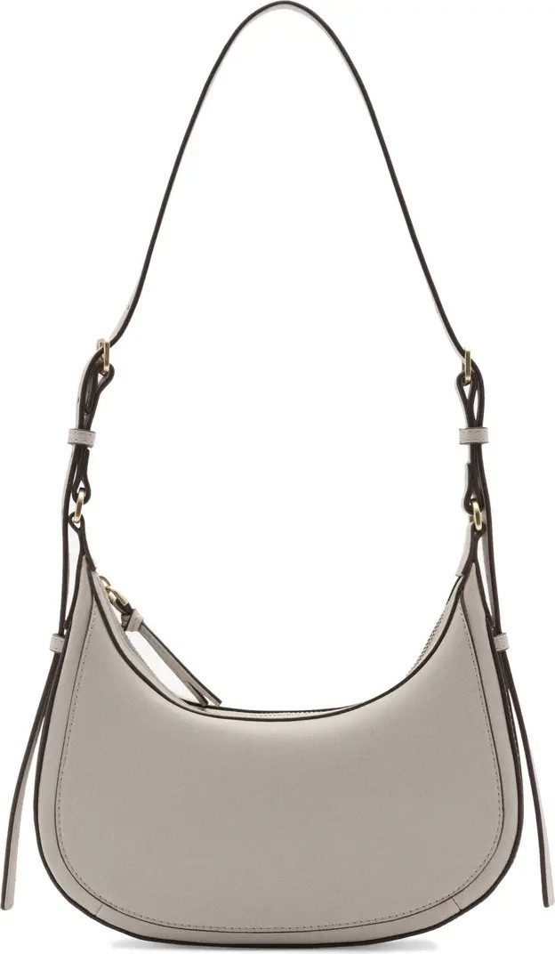 MANGO Oval Faux Leather Shoulder Bag | Nordstrom | Nordstrom