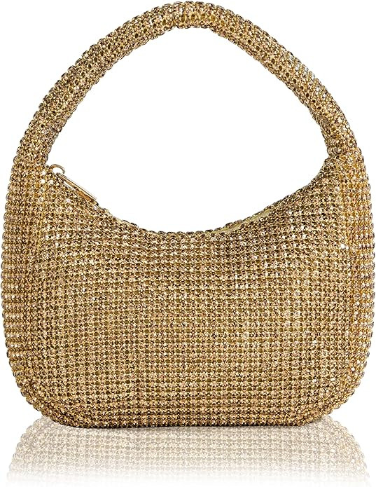 BABEYOND Rhinestone Purse for Women - Sparkly Evening Bags Full Glitter Rhinestone Portable Handb... | Amazon (US)