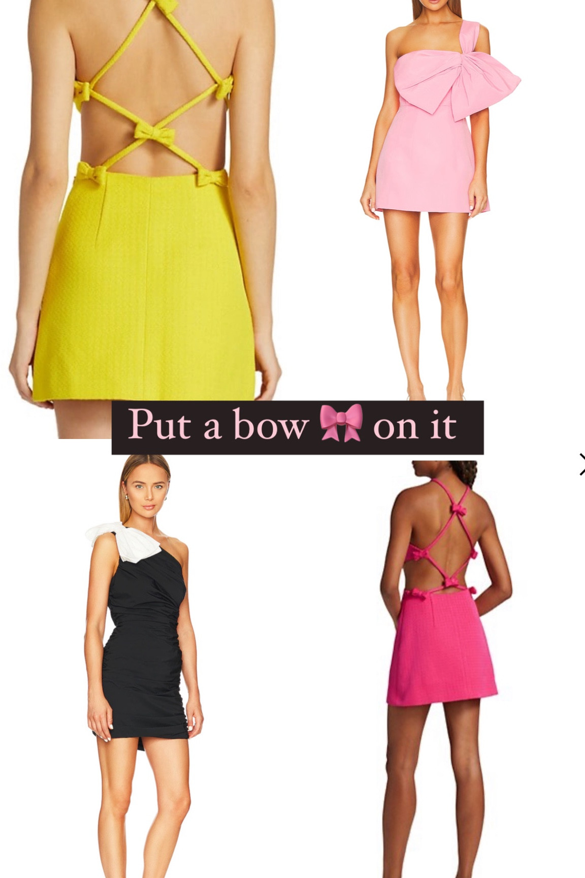 Bow dress, on sale, wedding guest dress, bow details, spring dress, cocktail dress 

#LTKstyletip #LTKwedding #LTKSeasonal