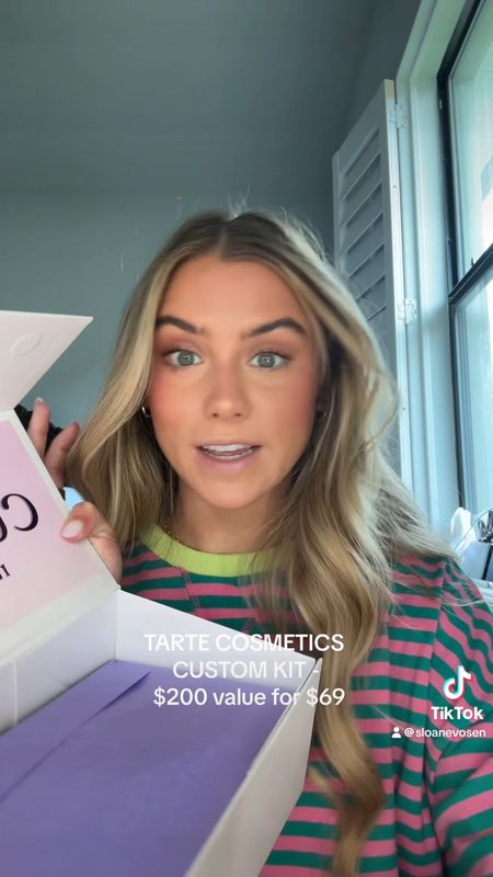 The Tarte cosmetics custom kit is only available on TikTok shop! But linking the Tarte products here. #getreadywithme #getready #grwm #makeup #getreadywithmemakeup #grwmmakeup #fyp #makeuptutorial #makeuphacks #chitchatgrwm makeup, makeup routinue, makeup tutorial, five minute makeup look, natural makeup, get ready with me, grwm makeup

#LTKVideo #LTKBeauty #LTKSaleAlert