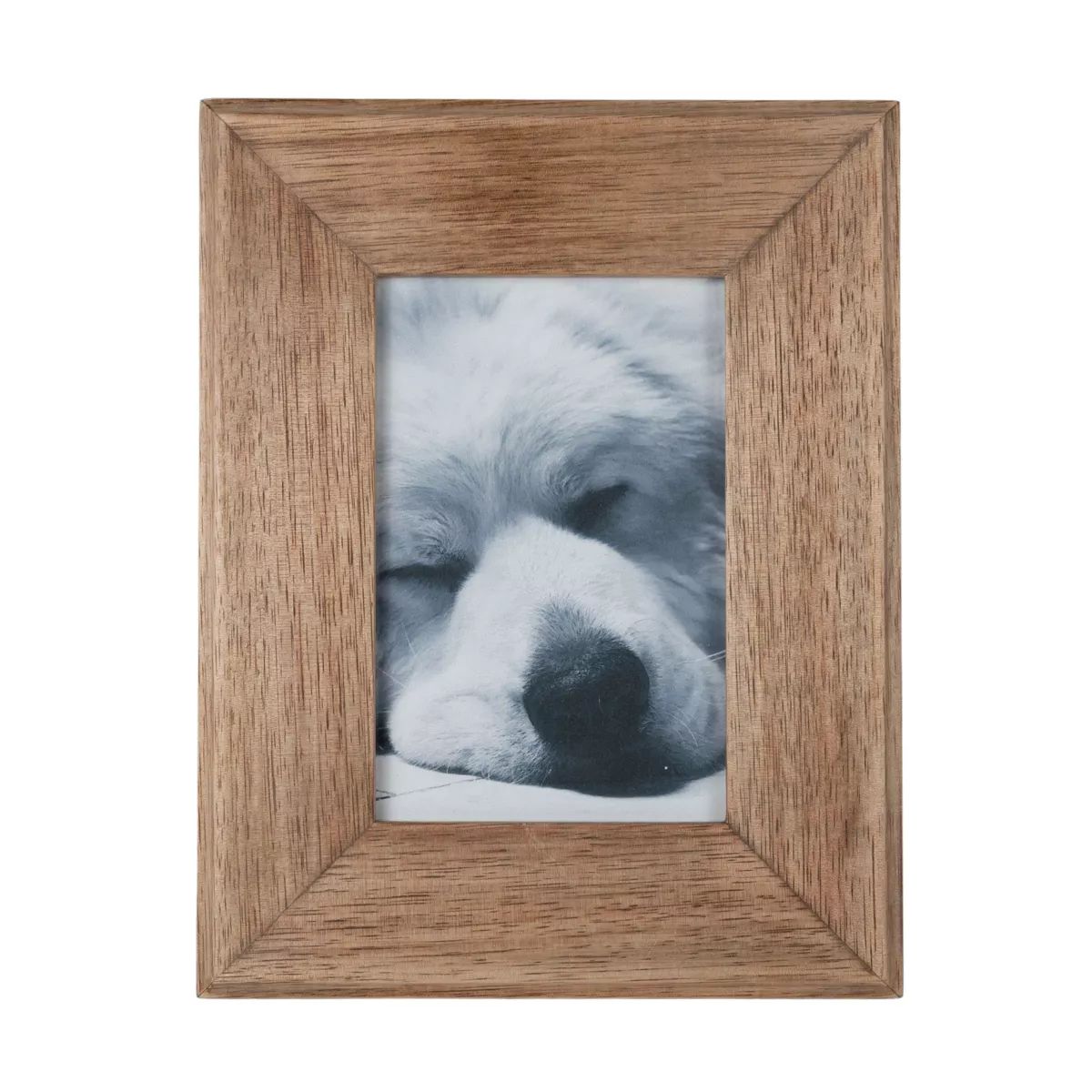 Natural 4X6 Photo Frame Natural Wood, MDF & Glass - Foreside Home & Garden | Target