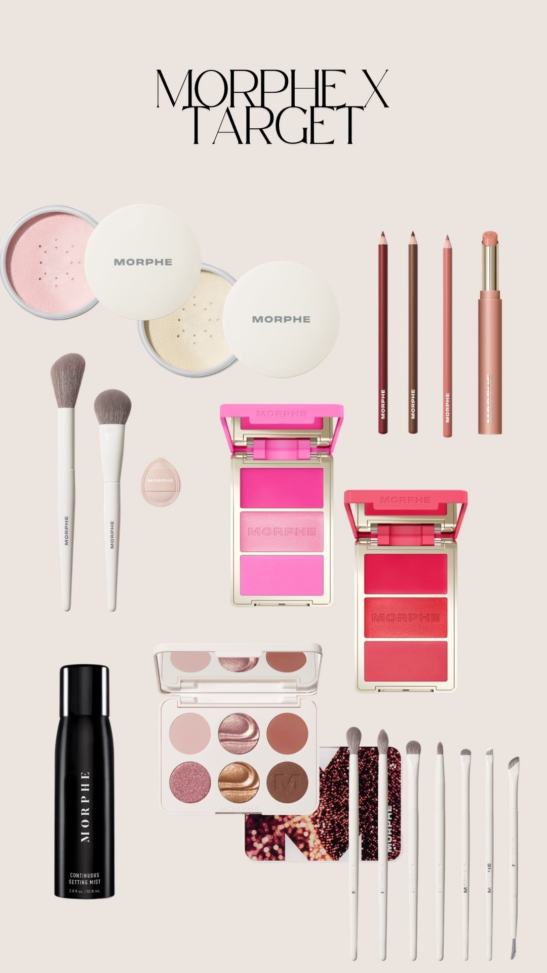 #ad Sharing a few of my go to favorites for easy, everyday glam tr
So excited that @morphebrushes is now at @target. Your favorite affordable, pro-quality makeup and brushes just got even easier to shop. Everything is linked below so you can grab it all in one place
#ad #targetpartner #target #morphepartner #morphetarget #morphe