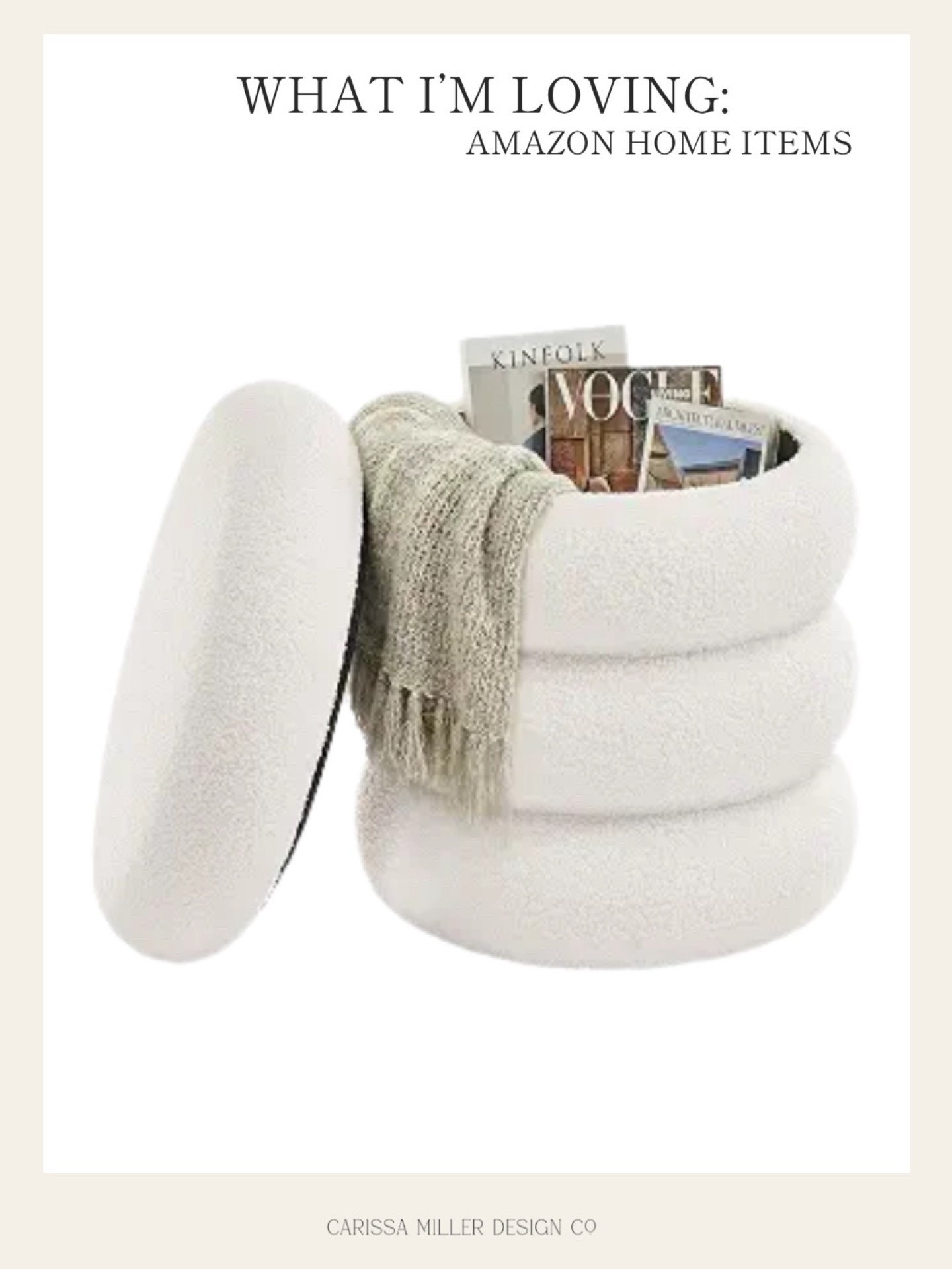 This ottoman is so good for college dorms!