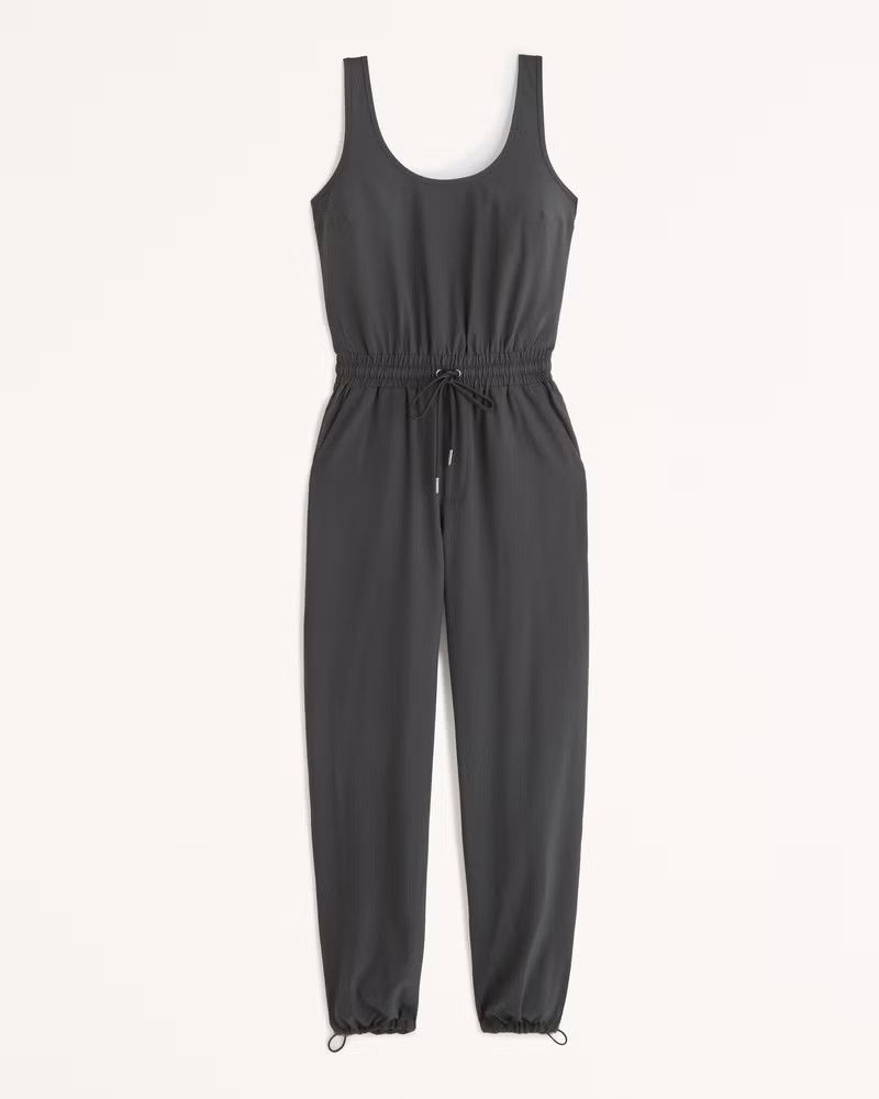 Traveler Jumpsuit - Abercrombie - Loungewear - Travel Outfit | Abercrombie & Fitch (US)