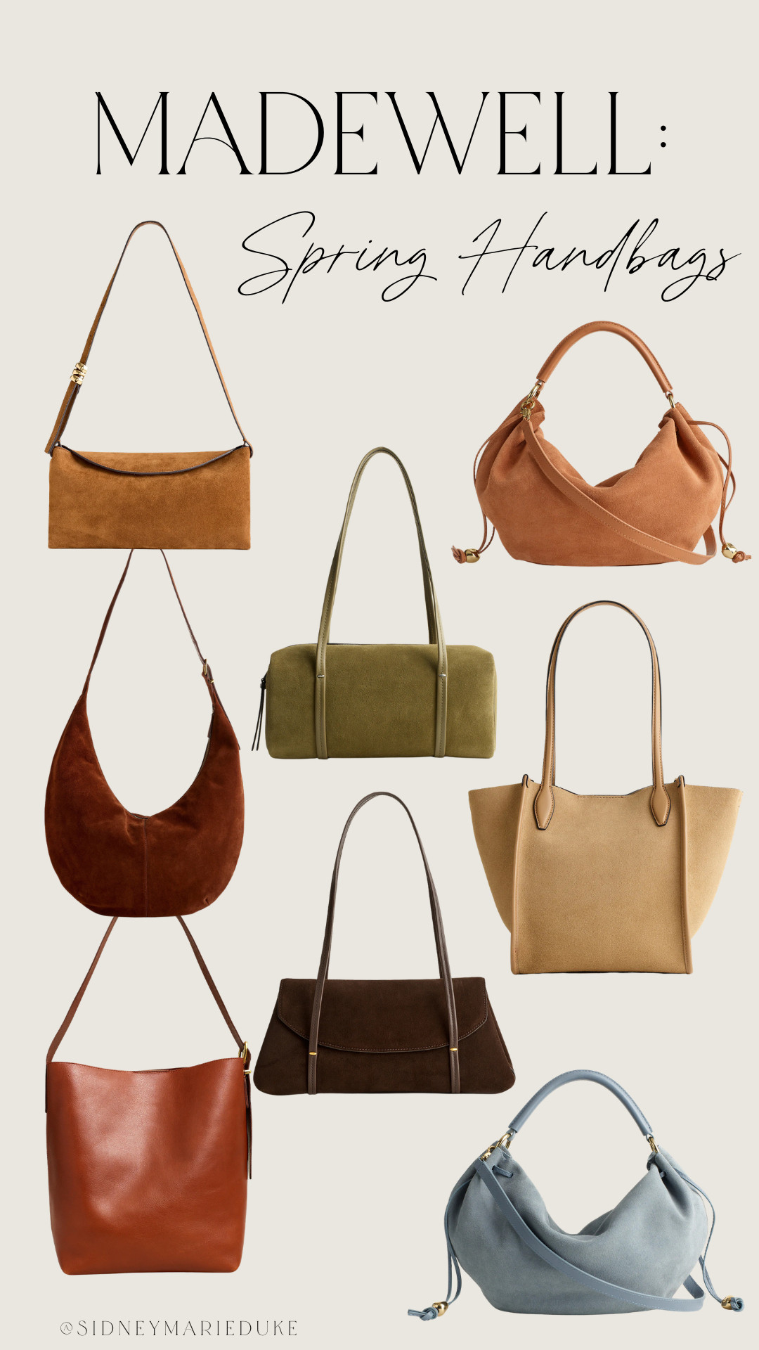  Spring handbags I’m eyeing from Madewell 🫶🏻

 

#LTKSeasonal