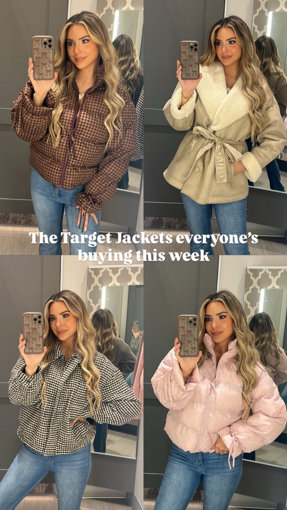 Target does is again / the cutest target jackets and coats / puffer jackets / brown  jacket / brown coat / Sherpa coat 

#LTKGiftGuide #LTKHoliday #LTKFindsUnder100