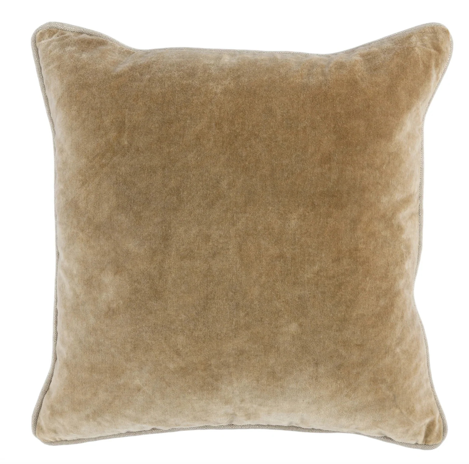 Oat Velvet Pillow - Set of Two | Mintly Home