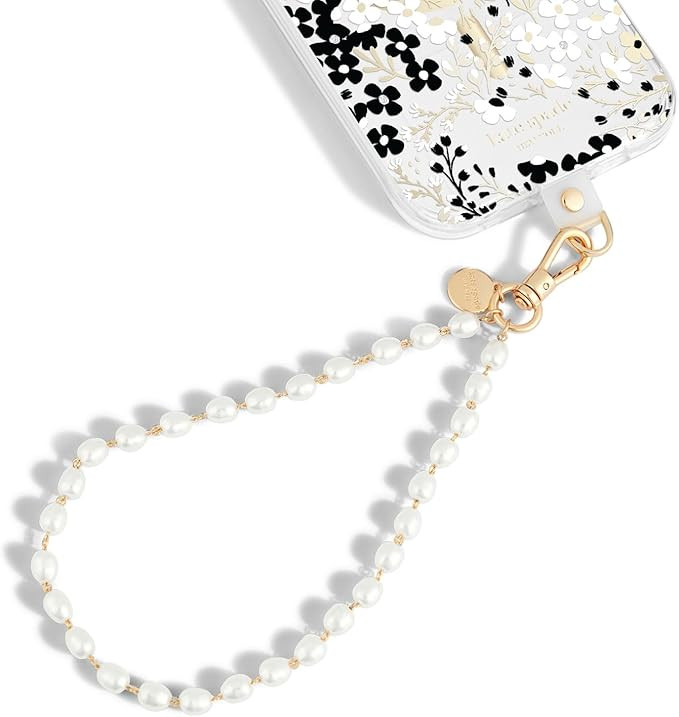 kate spade new york Phone Charm - Detachable Cell Phone Lanyard - Sea Pearl | Amazon (US)